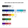 tank top color chart - Bersek Uk Store